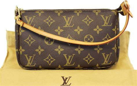 louis vuitton monogram canvas pochette accessoires bag